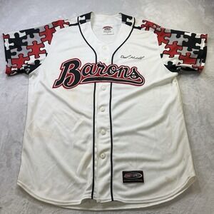 2010 Birmingham Barons Dale Mollenhauer Signed Game Worn Jersey #5 Autism MiLB